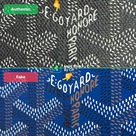 goyard heat logo|authentic goyard bag.